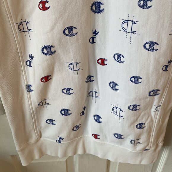 Vintage 90’s Champion Reverse Weave Sweatshirt Men’s Medium Spell Out Pullover - Picture 7 of 13